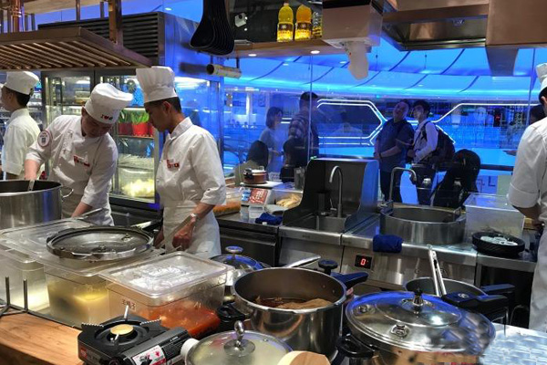 成都牧兰西北菜餐饮店91免费处女设备图片